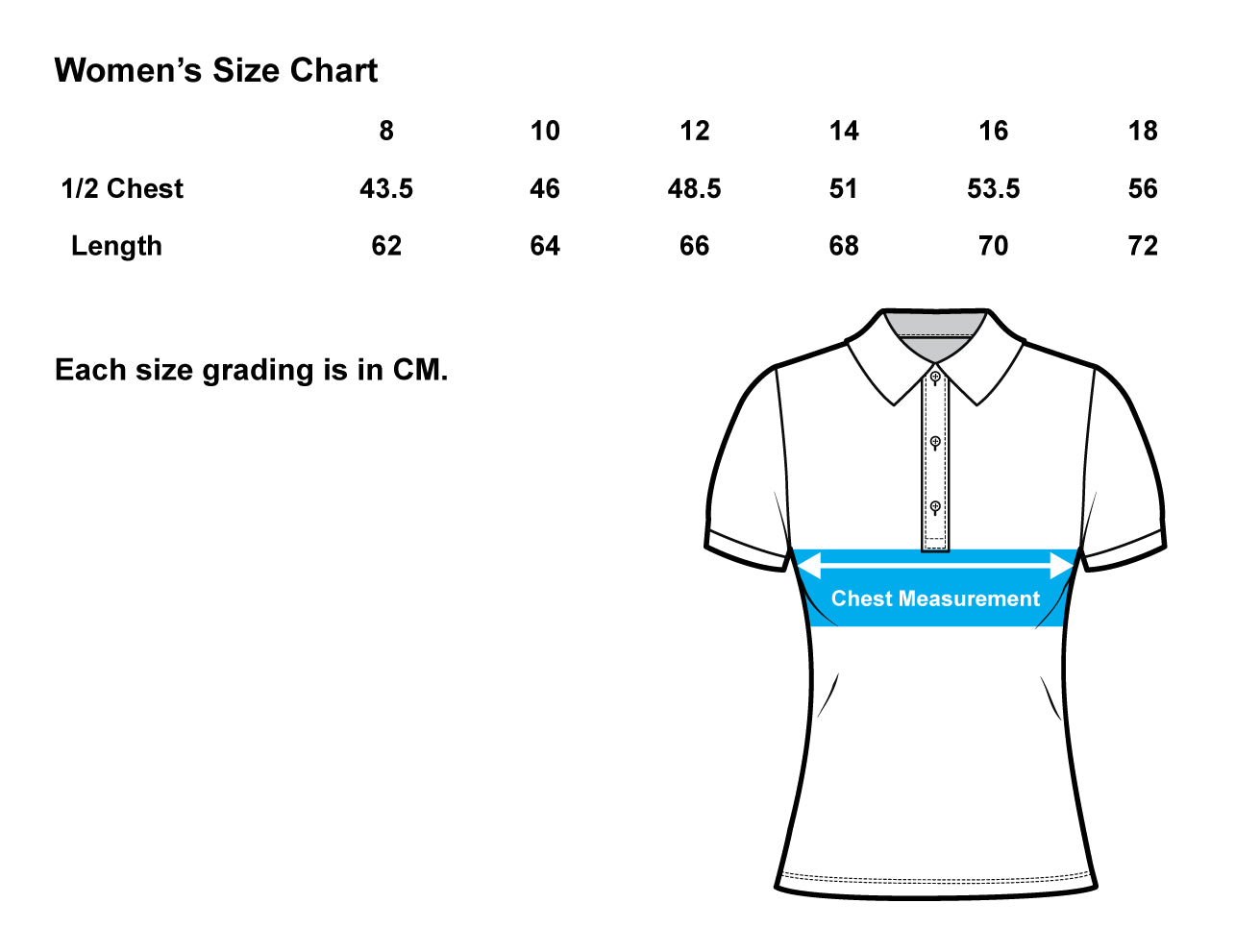 VAU polo shirts - Women's cut