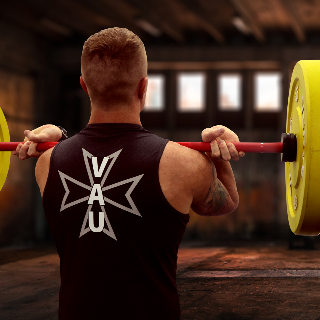 TRAINING GEAR - Mens Charcoal Singlets